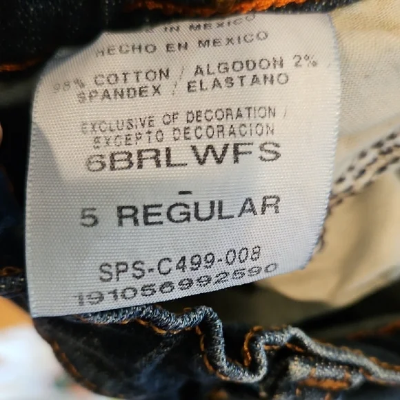 Girls Wrangler Jeans - Picture 3 of 3